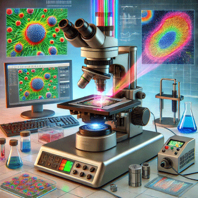 Nanopartz Cell Uptake Microgold in a Cancer Cell Imaged Using a Brigthfield Microsope with a 40x Objective